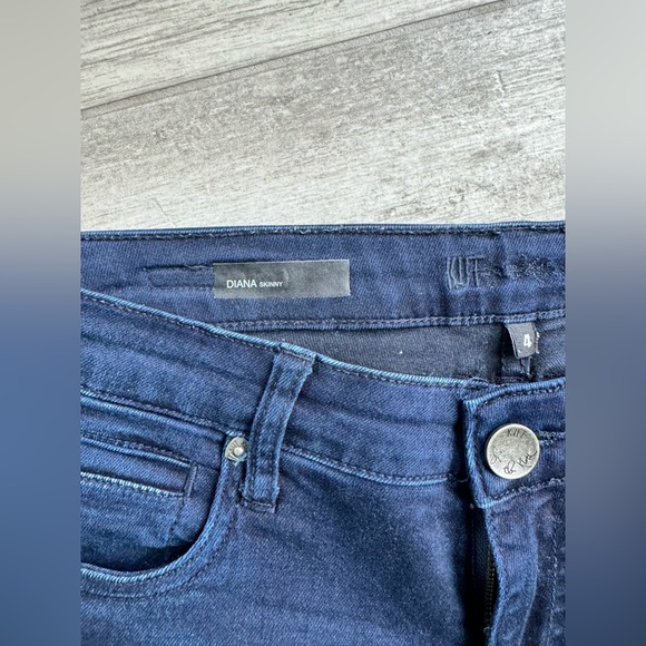Kut From The Kloth Women's "Diana" Skinny Ankle Jeans - size 4 - Picture 6 of 6